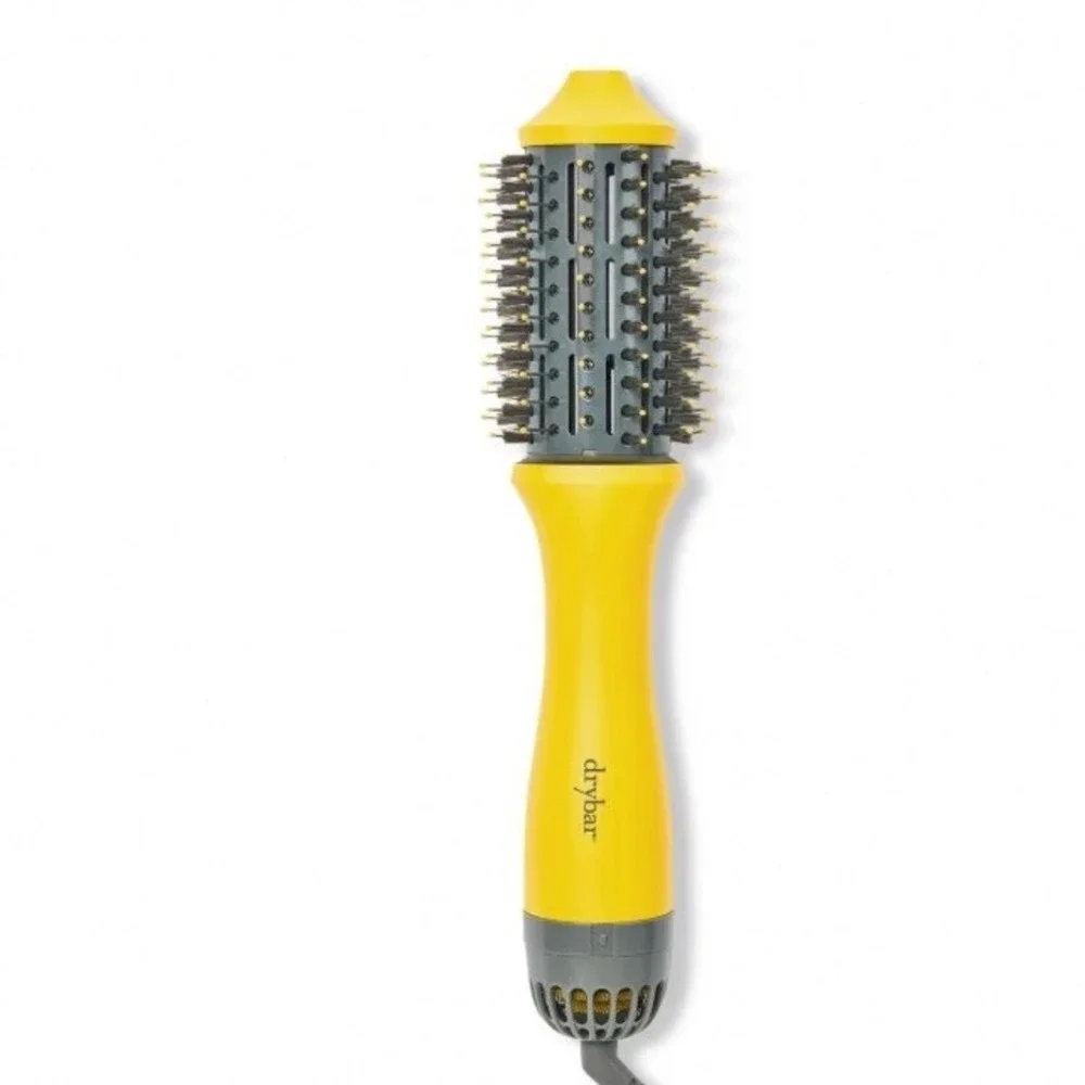 Drybar The Single Shot Round Blow-Dryer Brush 2.25 Inch Barrel Yellow 900-2305-1